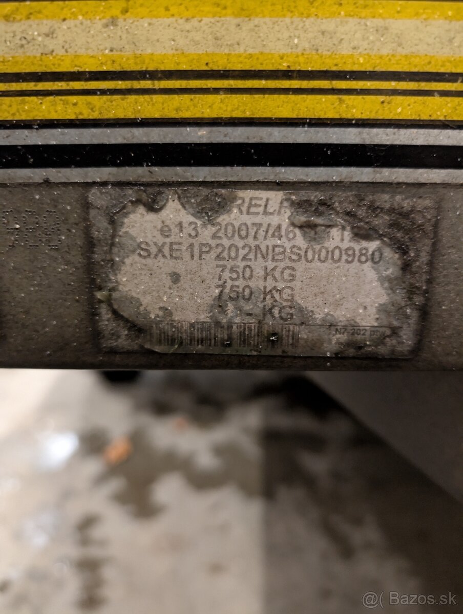 Prívesný vozík vyklapaci - 6