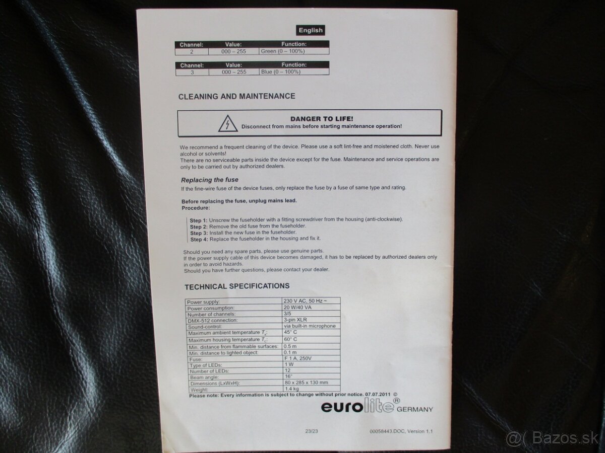 EUROLITE-LED BAR-12RGB - 6