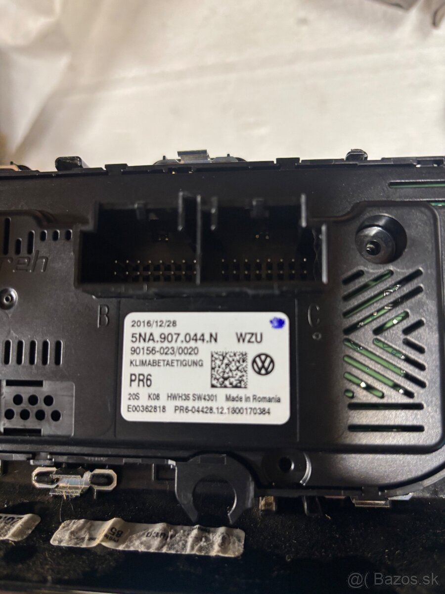 Skoda vw klimapanel klimatronic webasto - 6