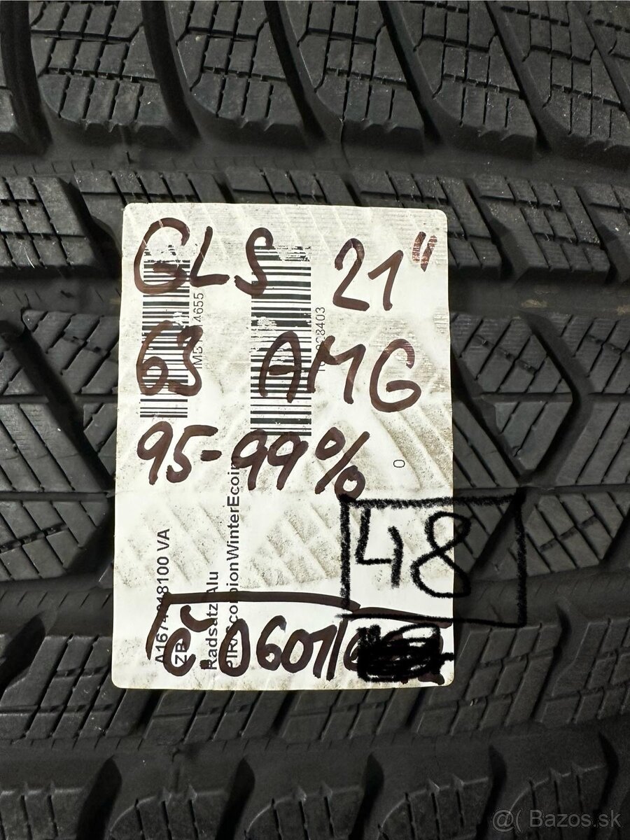 Originál zimní kolesa Mercedes GLS R21 AMG X167 - 6