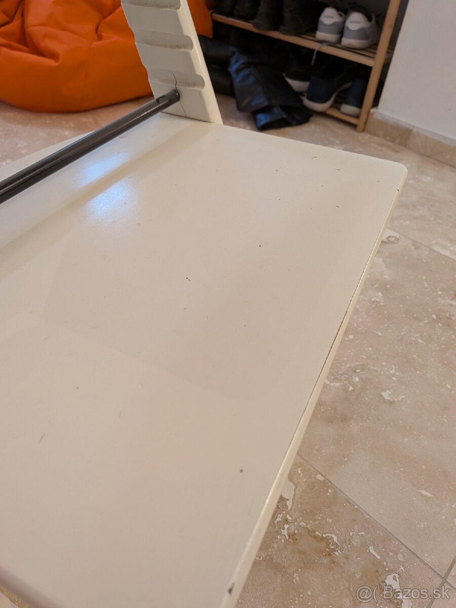 Stokke biela detská rastúca stolička - 6