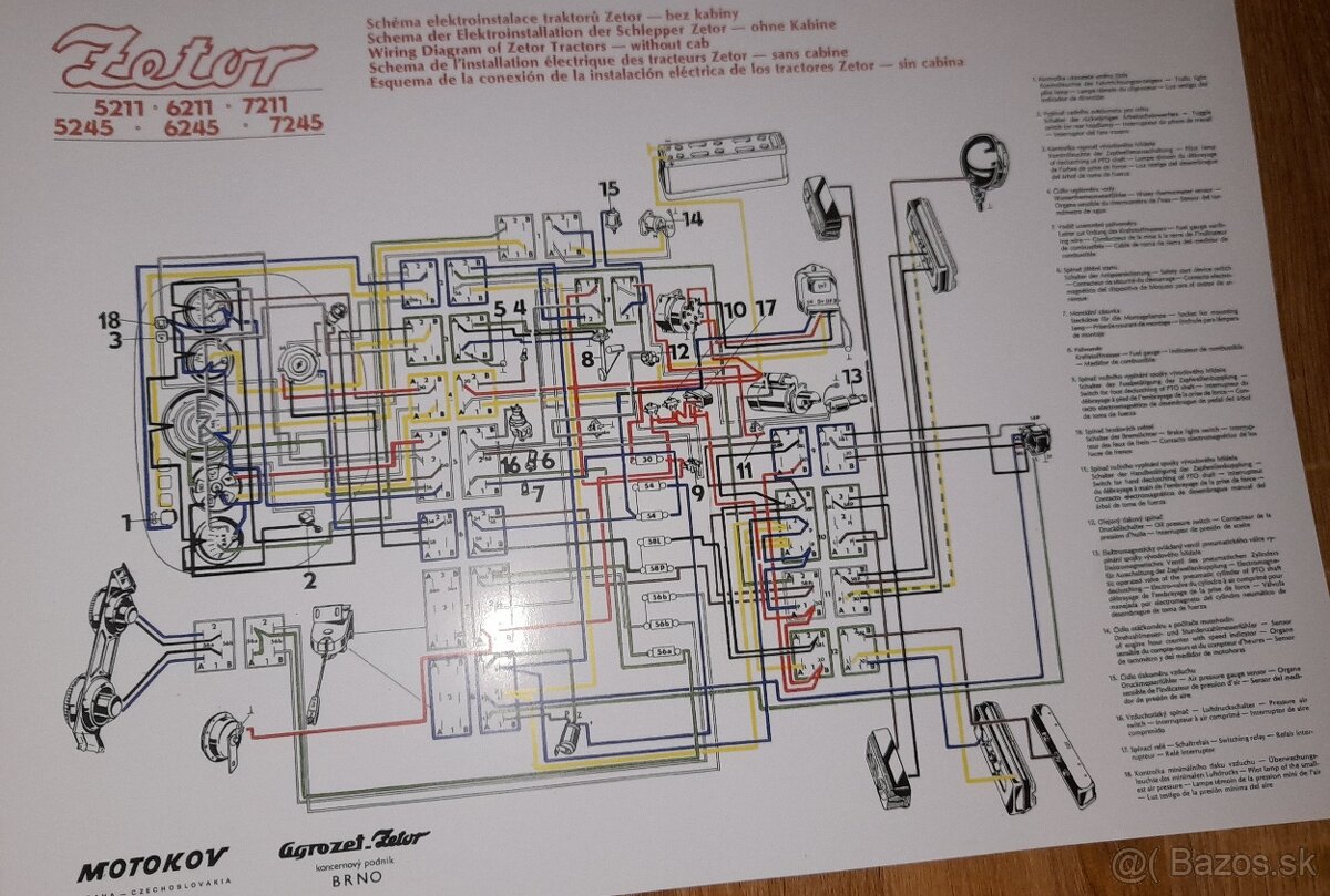 Zetor - príručky, návody, plagáty, katalógy ND - 6