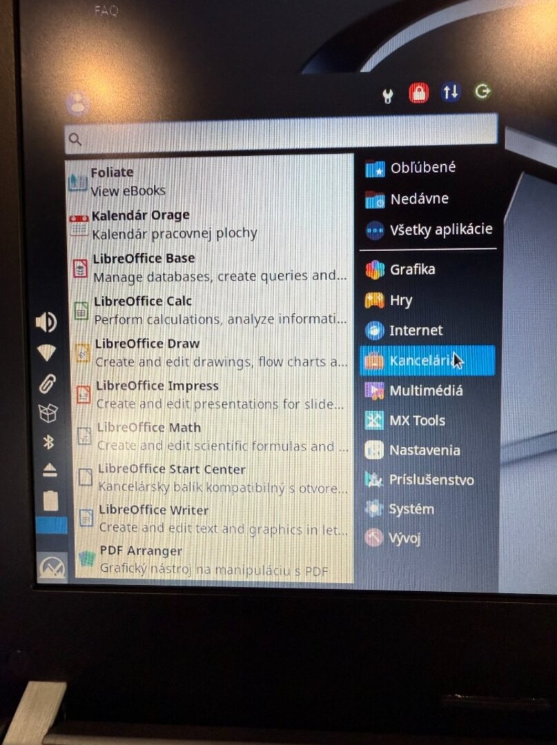 Notebook HP i3-2330M / 8 GB RAM / 250 GB SSD / LINUX MX - 6