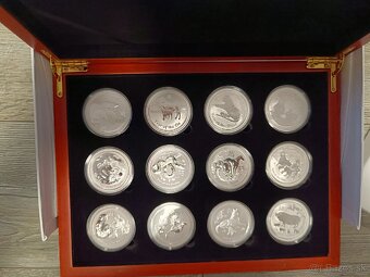 Sada mincí Austrália, Lunar II, 2008-2019, 1oz - 6