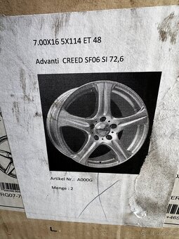 5x114,3 7J ET48 Advanti Creed SF06 - 6