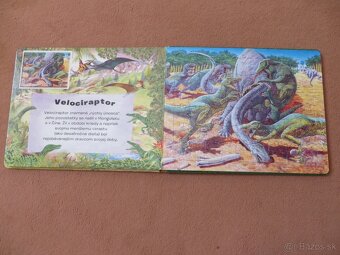 Veľká knižka Puzzle s dinosaurami - formát A4 + zošit + puzz - 6