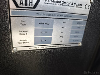 Vyvažovačka ATH W22 - 6