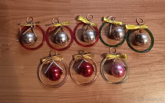 Rôzne retro vianočné ozdoby - 6