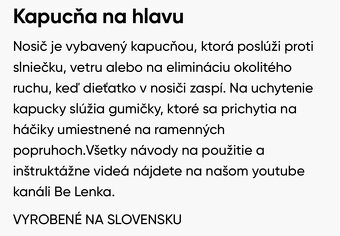 BeLenka nosic od 3mesiacov do 3 rokov - 6