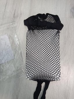 Sieťované pančuchy Harley Quinn - 6