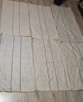 Predám vrecia ušité z domáceho tkaného plátna - 6