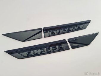 Čierne nápisy na blatník pre ŠKODA modely - 6