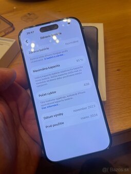 IPHONE 15 PRO BLUE 128GB - 6