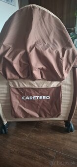 Cestovná postieľka Caretero Grande brown - 6