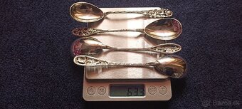 Investičné Striebro –zmrzlinové lyžičky-Nemecko-63,3g - 6