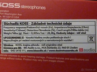 Slúchadlá KOSS Porta Pro Classic - 6