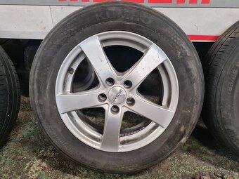 Kolesá Dezent R15 Fiat Doblo + letné pneu 185/65R15 - 6
