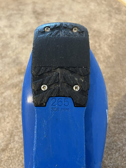 Lyže Blizzard 130cm, lyźiarky lange, paličky - 6