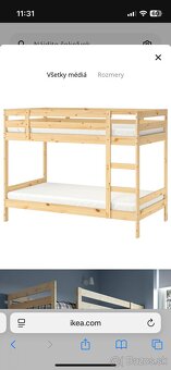 Ikea poschodová postel MYDAL - 6