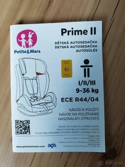 Detská autosedačka Petite&Mars - 6