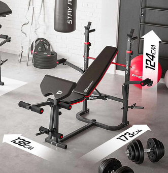 Lavička na cvičenie HS-1065HB PRO - 6