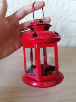 Vianočné dekorácie, svietnik, snehuliak, cencúle, veniec - 6