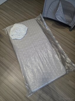 Cestovná postieľka + matrac + plachty - 6