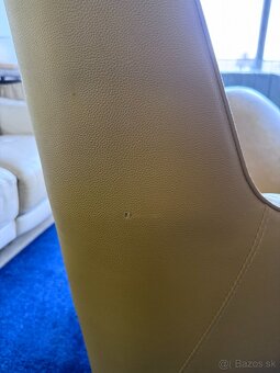 Dizajnové kožené kreslo - 6