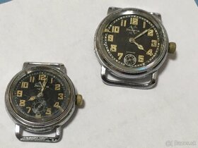 VZÁCNE Vojenské letecké hodinky Helvetia obe veľkosti - 6