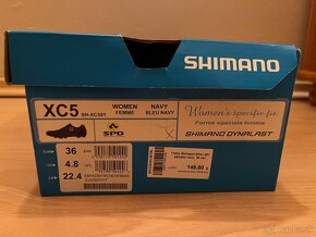 Cyklistické tretry Shimano XC5 veľkosť EÚ 36 ako nové - 6