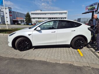 Tesla model Y long Range Awd Fsd Biela perleť - 6
