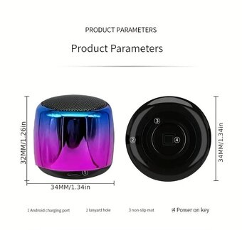 Senbowe Mini Wireless Lanyard Reproduktor - 6