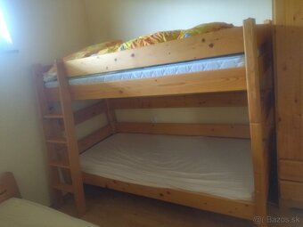 Drevená poschodová posteľ - 6