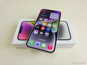 APPLE IPHONE 14 128GB STARLIGHT ZDRAVIE BATERKY 100% - 6