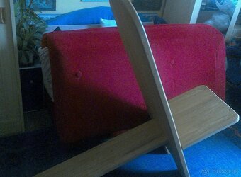 Predaj farebnej poličky a stoličky z masíva - 6