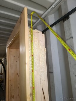 Masívne smrekové dvere 60cm - 6