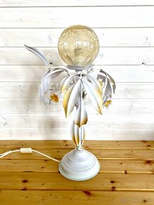 Stará romantická stolní lampa - 6