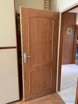 Dvere interiérové 60 a 80 (zachovalé) 5 ks - 6