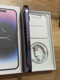 Predám Apple iPhone 13 PRO MAX 128GB Deep Purple Známky - 6