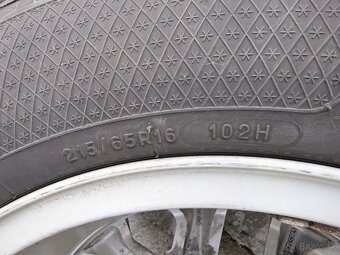 Hliníkové disky Dacia Duster , zimné pneumatiky 215/65/R16 - 6