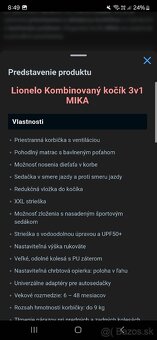 Kombinovaný kočík Lionelo MIKA - 6