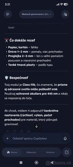 Laserová gravirka CNC- 2,5w - 6