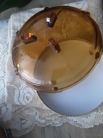 Predaj  mix z liateho skla medovej farby - 6