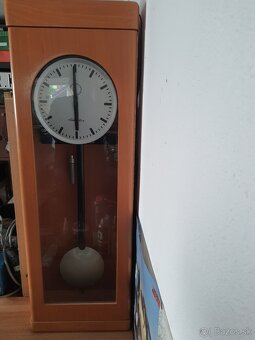 Predám starožitné kývadlove hodiny Elektročas - 6