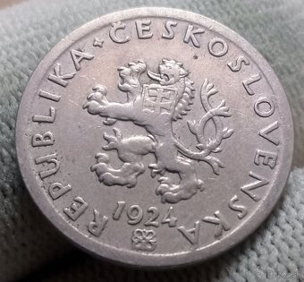 Československé 20 haliere. - 6