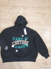 Nová Mikina TAKE IT EASY GRAPHIC OVERSIZED HOODIE veľkosť M - 6