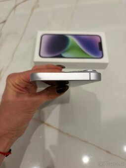 Apple iphone 14 128 gb fijalovy - 6