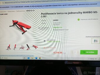 Univerzálna,viacúčelová lavica MARBOSPORT - ČISTO NOVÁ za1/2 - 6