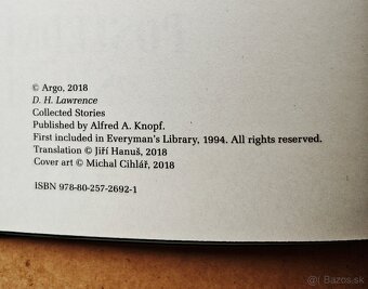 David Herbert Lawrence: POSLEDNÍ SMÍCH - 6