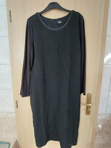 dámske šaty čierne č.46-nenosené - 6